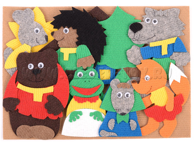 Теремок с игровым полем