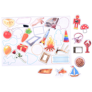 Магнитное развивающее пособие "Упрямые звуки" Звук "Р"