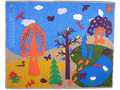 Малая развивающая среда "Фиолетовый лес" (1х1,25 м, ковролин)