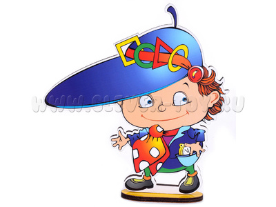 Персонаж средний "Крутик По" (на подставке, крепление на Коврограф) - остатки