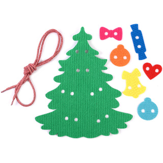 Елка. Шнуровка (ковролин)