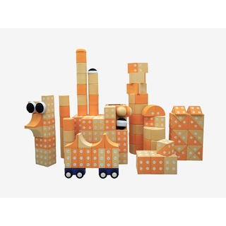 Напольный магнитный конструктор "МЕГА МАККИ 265"